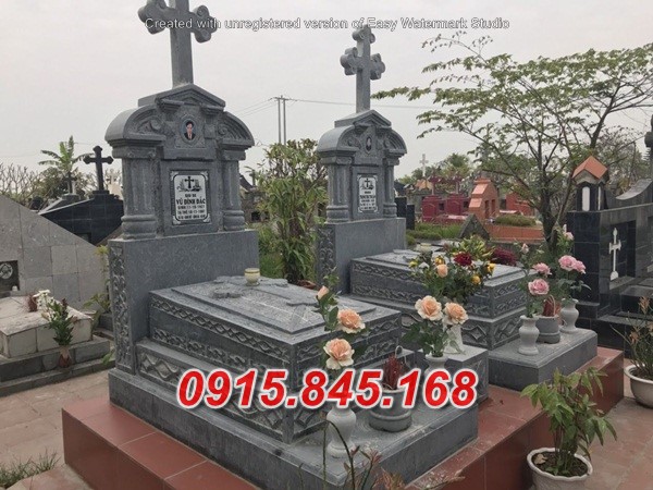 07+ hải dương mộ công giáo đá đẹp bán