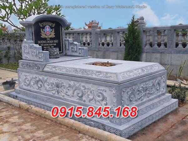 68+ Mẫu mộ đá nguyên khối đẹp