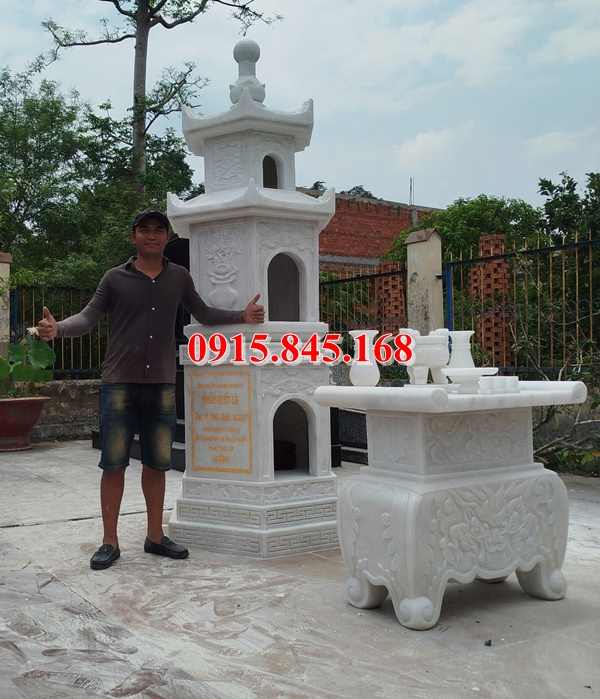 Mẫu mộ tháp bằng đá đẹp lâm đồng 20251