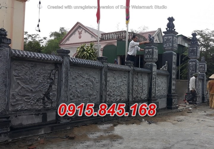 06+ cẩn thơ bán lan can đình chùa đá đẹp