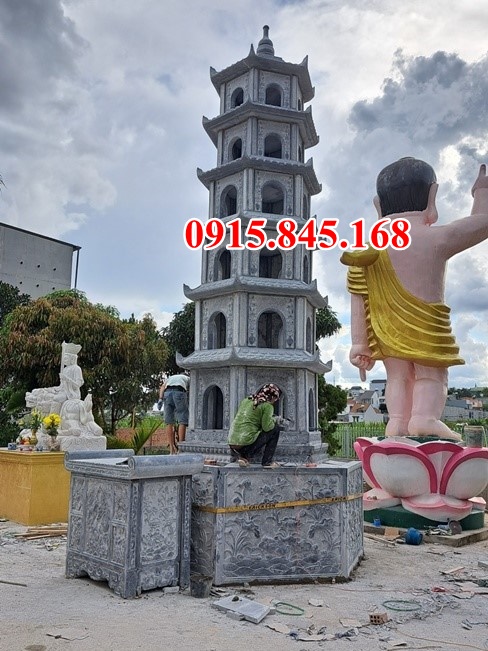 27+ Mẫu tháp mộ để tro cốt đẹp bằng đá nguyên khối