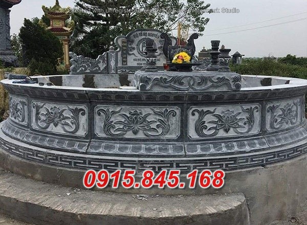 33+ Mộ hình tròn đẹp bằng đá ninh bình thanh hoá bán - nguyên khối