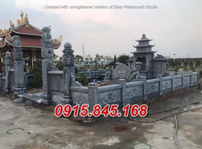 36+ Mẫu khu lăng mộ đẹp bằng đá xanh bán - cao cấp