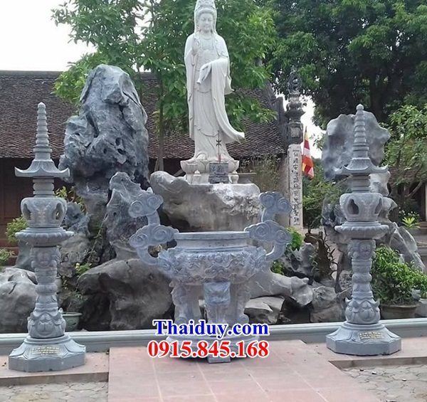 Kon tum71+ lư hương nhà thờ họ bằng đá đẹp bán