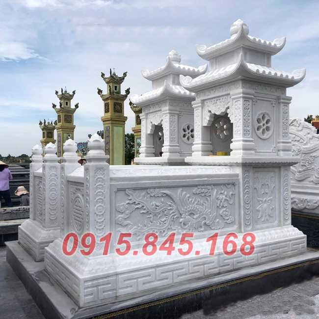 45+ Mẫu mộ đá chụp ông bà bố mẹ đẹp – nguyên khối