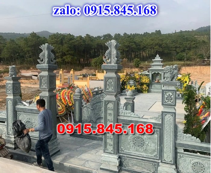 Lăng mộ đá gia đình, lăng mộ ông bà bố mẹ gia tộc, khuôn viên lăng mộ đá xanh trắng vàng granite nguyên khối, nhà mồ bằng đá để thờ tro cốt, giá nơi địa chỉ bán lăng mộ đá, kích thước lăng mộ đá cẩm thạch, lăng mộ đá tự nhiên, xây lăng mộ đá đơn giản, lan can tường bao hàng rào đá khối, nghĩa trang gia đình dòng họ bằng đá, cuốn thư bình phong trước mộ đá, đá bậc lát sân nền lăng mộ, bậc tam cấp rồng bậc thềm chiếu rồng lăng mộ, lư đỉnh hương đèn hạc thờ đá, cổng cột đá lăng mộ,