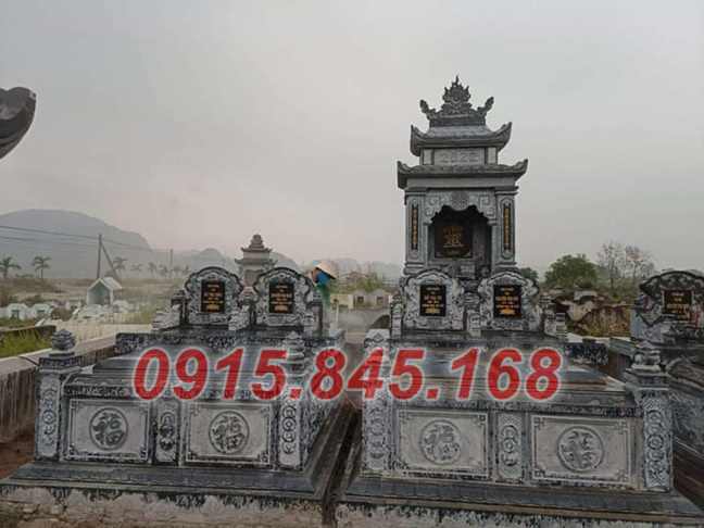 14+ lăng mộ đá xanh rêu đôi đẹp bán yên bái