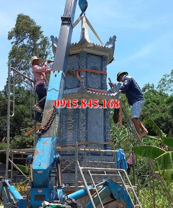 mẫu tháp đá chạm điêu khắc đẹp bán nghệ an 2025