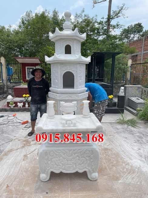 mẫu tháp mộ đá bố mẹ đẹp bán long an20251