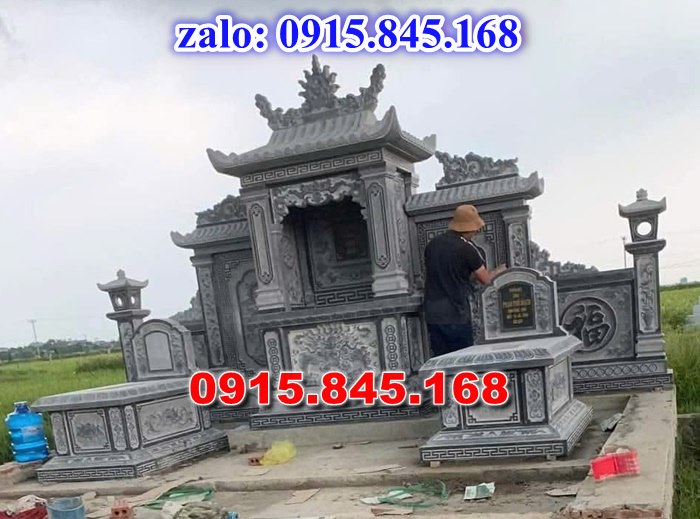 Lăng mộ đá gia đình, lăng mộ ông bà bố mẹ gia tộc, khuôn viên lăng mộ đá xanh trắng vàng granite nguyên khối, nhà mồ bằng đá để thờ tro cốt, giá nơi địa chỉ bán lăng mộ đá, kích thước lăng mộ đá cẩm thạch, lăng mộ đá tự nhiên, xây lăng mộ đá đơn giản, lan can tường bao hàng rào đá khối, nghĩa trang gia đình dòng họ bằng đá, cuốn thư bình phong trước mộ đá, đá bậc lát sân nền lăng mộ, bậc tam cấp rồng bậc thềm chiếu rồng lăng mộ, lư đỉnh hương đèn hạc thờ đá, cổng cột đá lăng mộ, 