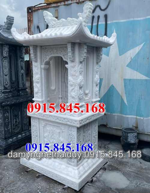 421AM- thờ đá trắng bạc liêu để tro cốt