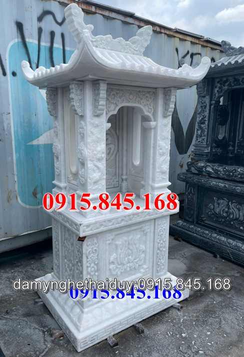 422AM- thờ đá trắng bạc liêu để tro cốt