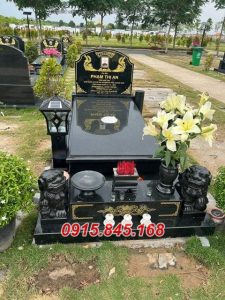 67 Mộ đá xanh đơn giản bán tiền giang