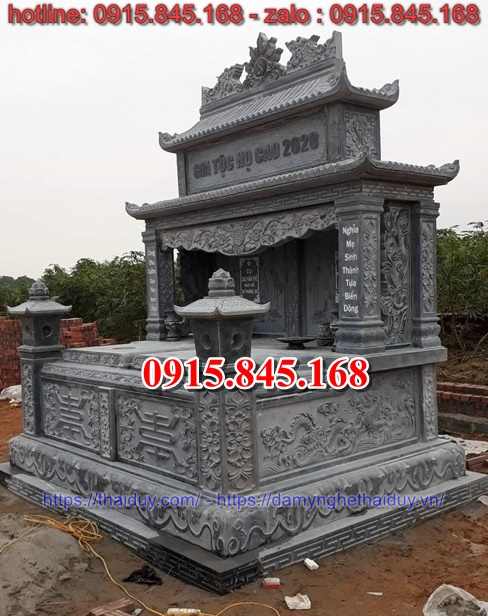 70 Mộ  đá hoa cương cà mau chôn tươi 1 một lần - xanh vàng trắng granite