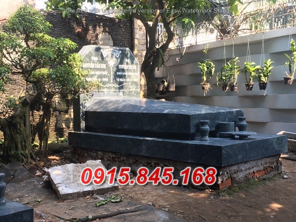 Làm 20 mộ đá granite đơn giản bán hà nam - kim tĩnh huyệt mộ