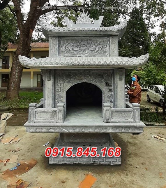 Lắp đặt 61 miếu thờ sơn thần linh thiên địa đá khối bán tây ninh