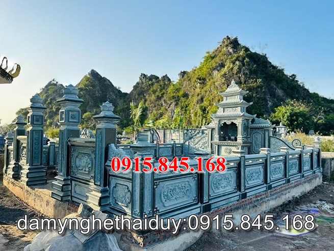 Mộ+16 quây đá hoa cương bán thái nguyên
