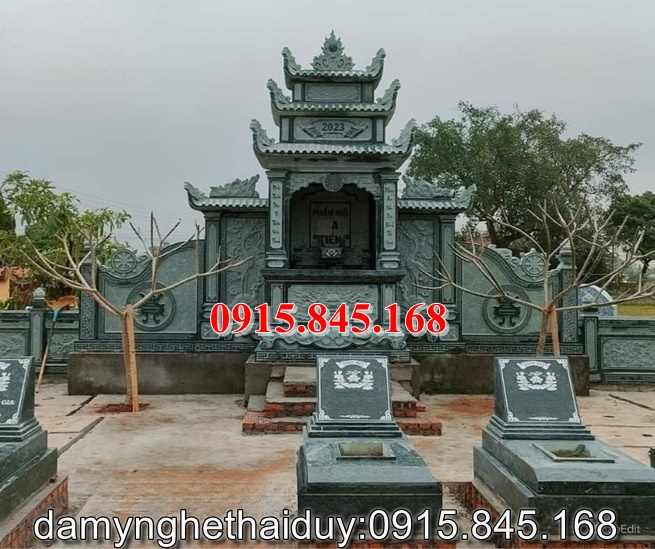 20+Mộ quây bán hà giang đá xanh khối