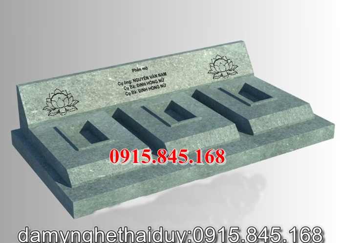 20+Mộ quây bán hà giang đá xanh khối