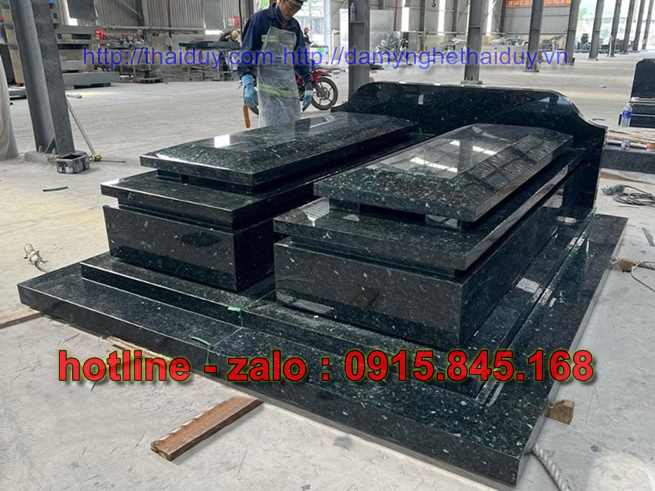 46 Mộ đá granite hoa cương yên bái đơn giản - chi phí xây làm