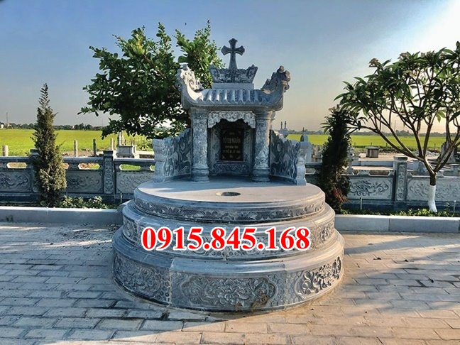 92 Cơ sở xây mộ tròn đá tự nhiên bán bình định 01