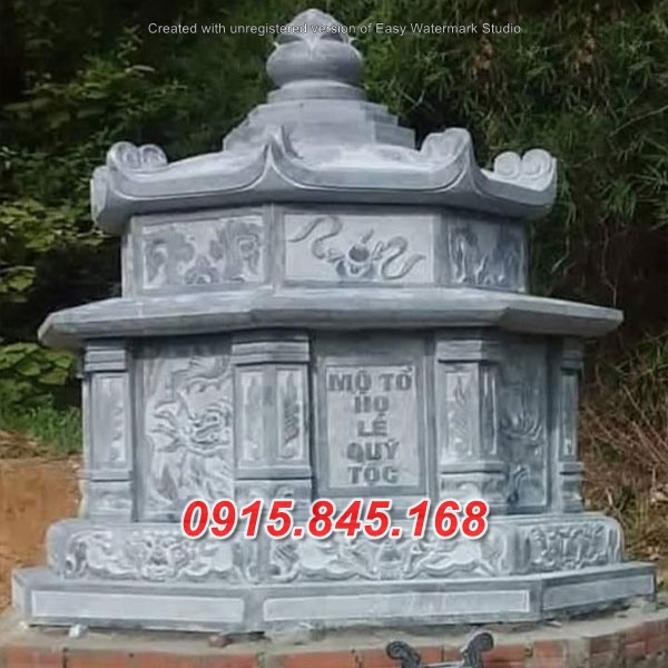 97 Cơ sở bán mộ tròn đá granite đẹp gia lai 01