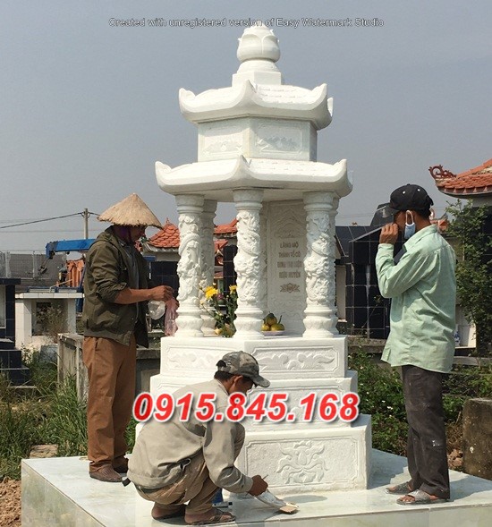 97 Cơ sở bán mộ tròn đá granite đẹp gia lai