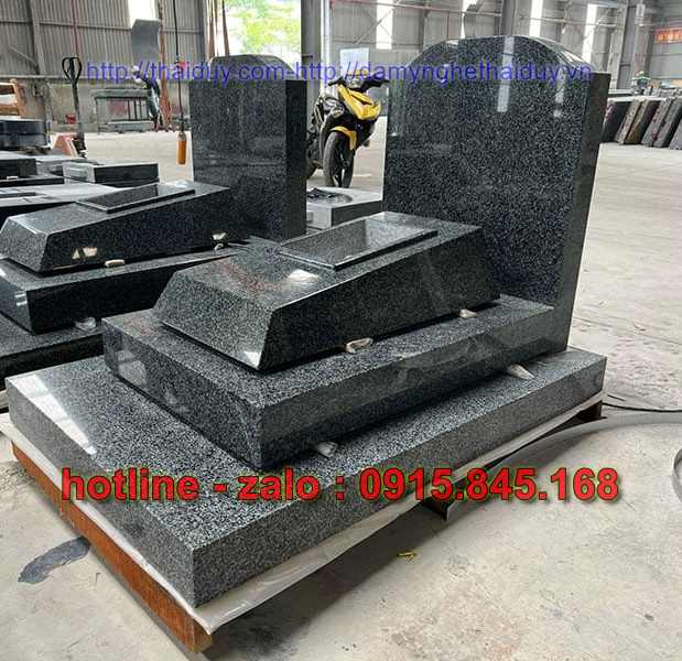 Dáng 53 mộ đá hoa cương granite đẹp quảng bình - chi phí xây làm