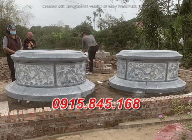 Kích thước 88 Mộ tròn đá granite bán thừa thiên huế 26.05.2025