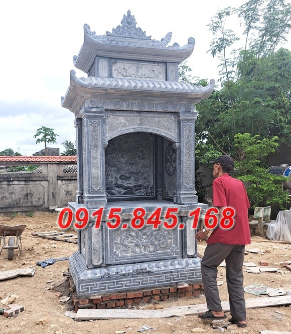 Mẫu am thờ đá đẹp để tro cốt thần linh bán tây ninh 15.05.2024