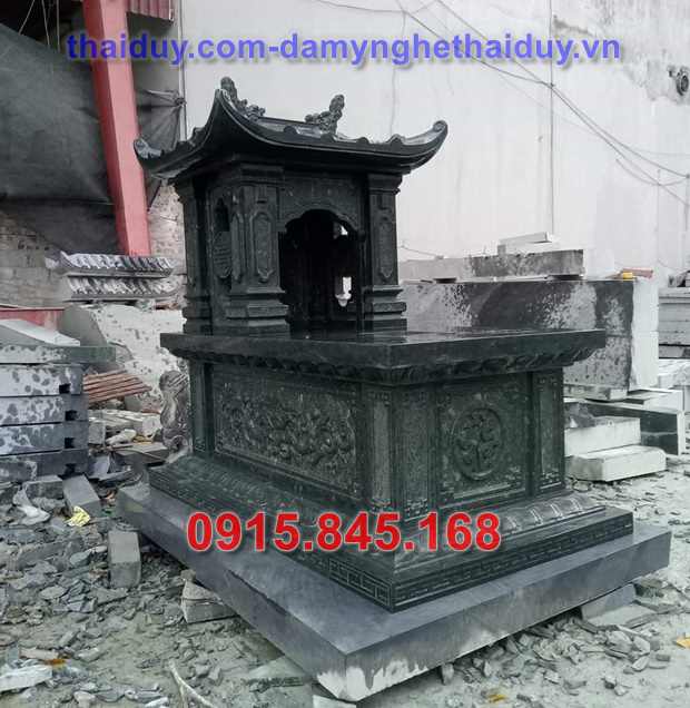 giá 78 bia lăng mộ đá granite bán quảng trị - quây úp chụp đơn giản