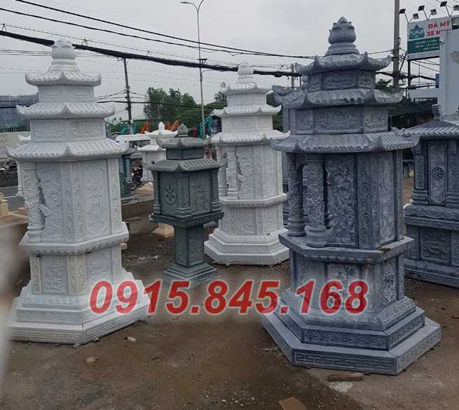 02 Hà tĩnh xây 118 - mộ lục lăng bát giác đá granite