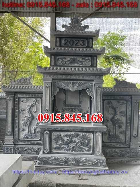 02 giá 86 mộ bá mái bán vĩnh long đá xanh granite