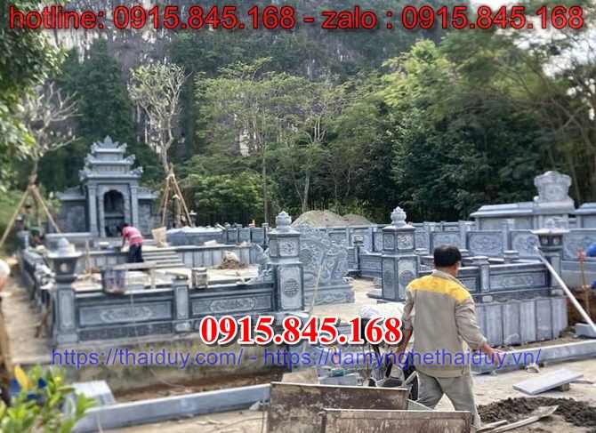 02 lào cai 69 Xưởng làm mộ đá granite ba mái đao che