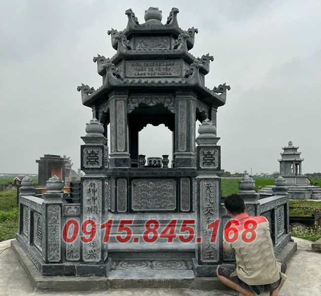 440 Nhà mồ tiền chế đá granite đẹp bình phước