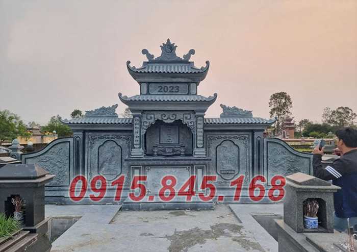 636 Nhà mồ xây bằng đá granite hoa cương bình thuận