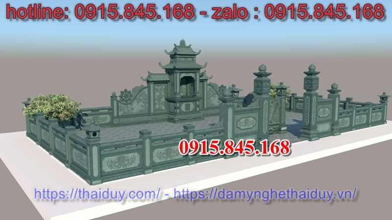 An giang xây 132 lăng thờ đá granite hoa cương