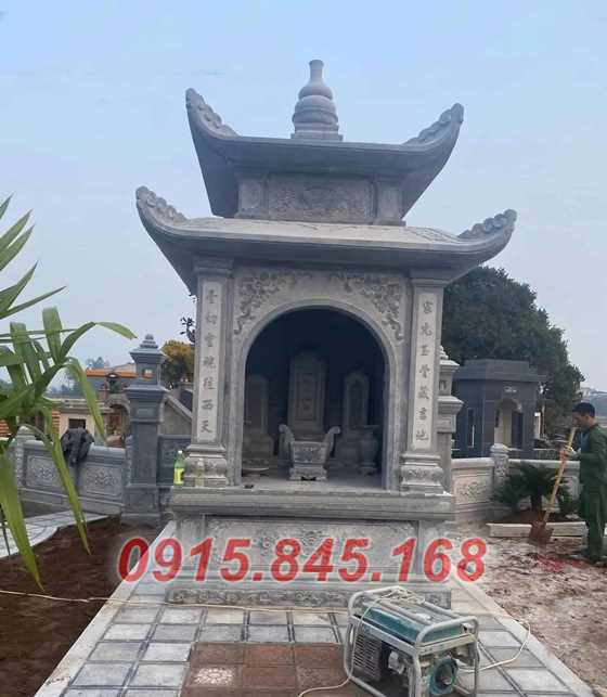 Mẫu 44 nhà mồ đá granite xây làm bà rịa vũng tàu