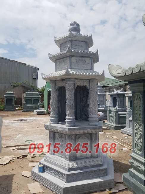 Nam định xây 126 mộ đá granite lục lăng bát giác 01