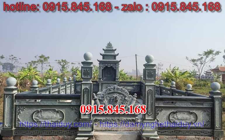 Phú yên xây 118 lăng thờ đá granite xanh đen