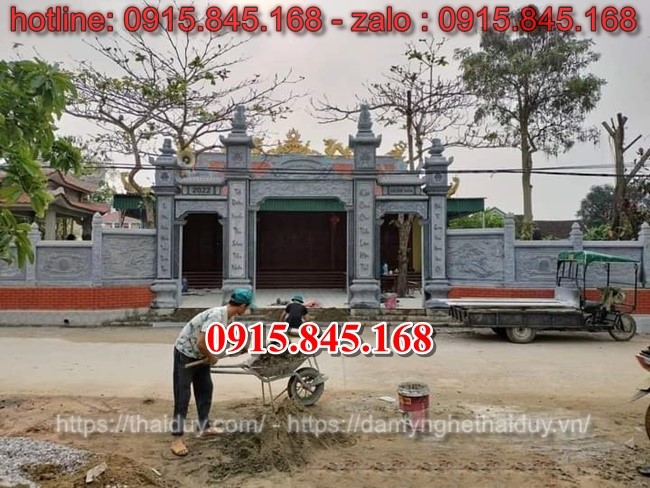 đại lý bán 106 cổng đình chùa đá ốp dán bắc kạn