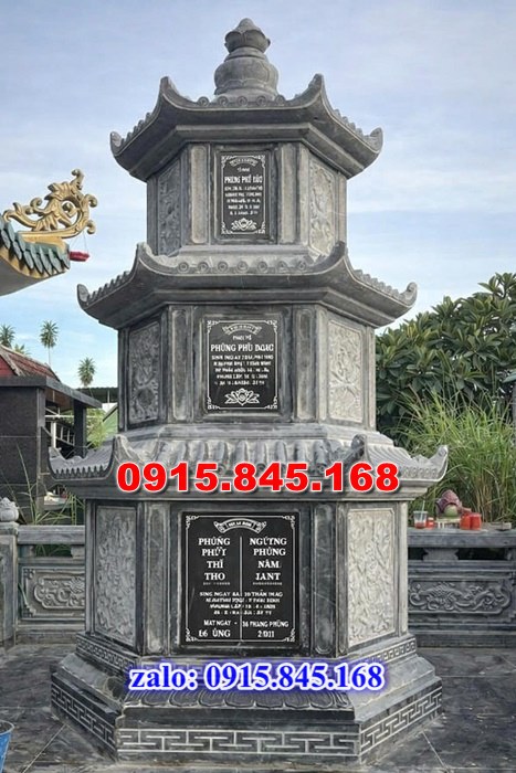 mộ tháp bằng đá granite hoa cương xanh đen, tháp mộ đá khối tự nhiên mỹ nghệ điêu khắc, mộ tháp lục giác hình vuông, bảo tháp phật giáo mộ sư trụ trì, mộ tháp đá để thờ tro cốt ông bà bố mẹ gia đình, mộ tháp xây bằng đá cất giữ lưu hũ tro cốt gia tộc, kích thước mộ tháp 3 5 7 9 ba năm bẩy chín tầng phong thủy, thiết kế mộ tháp đá hiện đại cao cấp, bia mộ tháp để tro cốt hung hỏa địa táng thiêu chôn một lần,