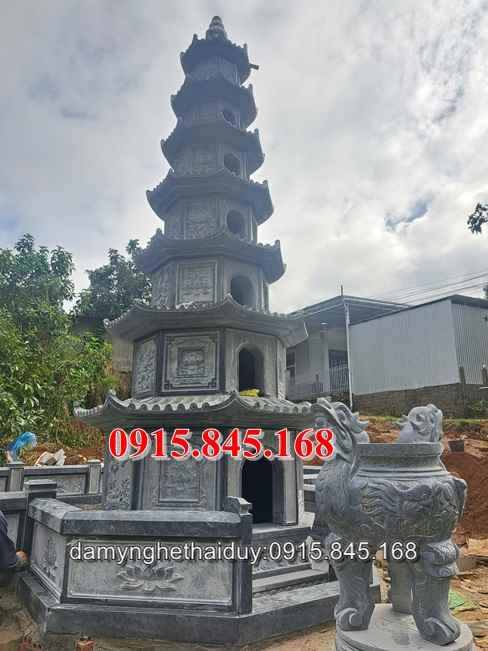 Mộ03 đá lục giác lai châu xây lục lăng
