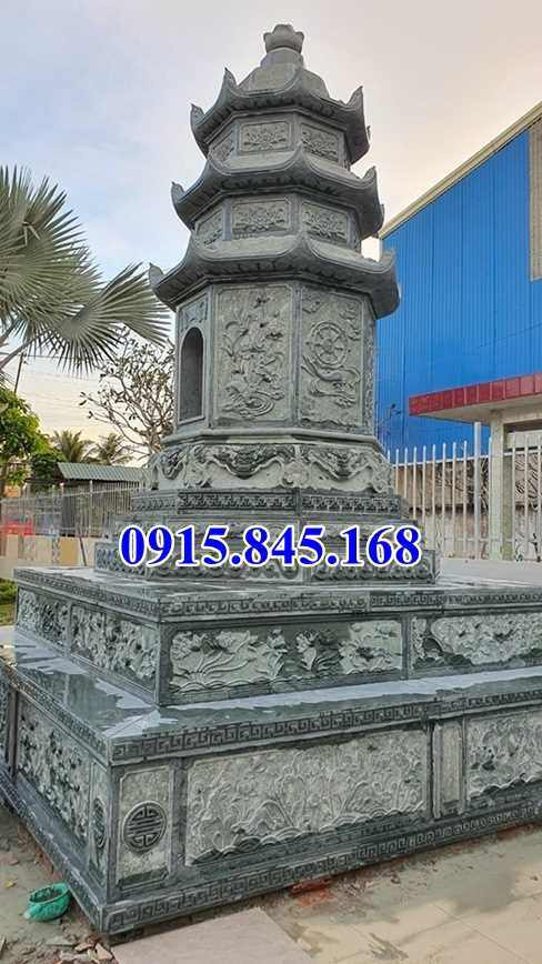 17Mộ lục giác tây ninh xây đá nguyên khối