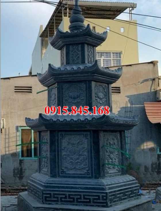 17Mộ lục giác tây ninh xây đá nguyên khối
