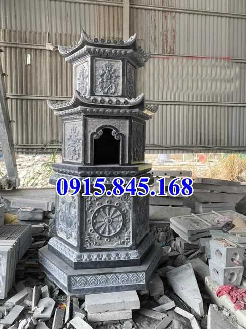 17Mộ lục giác tây ninh xây đá nguyên khối