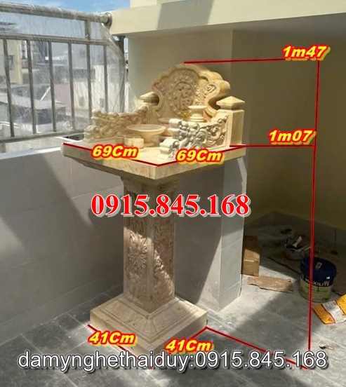 Mẫu68+ bàn thờ thiên đá bình thuận