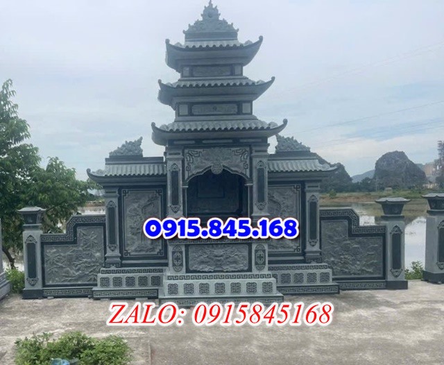 cây hương nghĩa trang gia đình bằng đá, lầu thờ lăng mộ gia tộc dòng họ đá khối, củng kỳ đài thờ xây đá granite gạch xi măng,