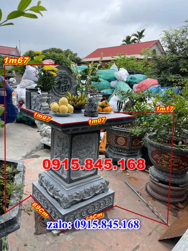 thờ thần linh, thờ thiên địa, thờ thông thiên, thờ chư thiên, thờ tiền chủ, thờ phật quan âm, thờ cửu trùng thiên, thờ sơn thần núi, thờ hà bá thần sông, thờ ông tà, thờ địa tạng vương, thờ công ty, thờ nhà máy, thờ trên tầng lầu, thờ nghĩa trang, thờ lăng mộ, thờ nhà mồ, thờ vong cô hồn,