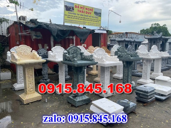 thờ thần linh, thờ thiên địa, thờ thông thiên, thờ chư thiên, thờ tiền chủ, thờ phật quan âm, thờ cửu trùng thiên, thờ sơn thần núi, thờ hà bá thần sông, thờ ông tà, thờ địa tạng vương, thờ công ty, thờ nhà máy, thờ trên tầng lầu, thờ nghĩa trang, thờ lăng mộ, thờ nhà mồ, thờ vong cô hồn,